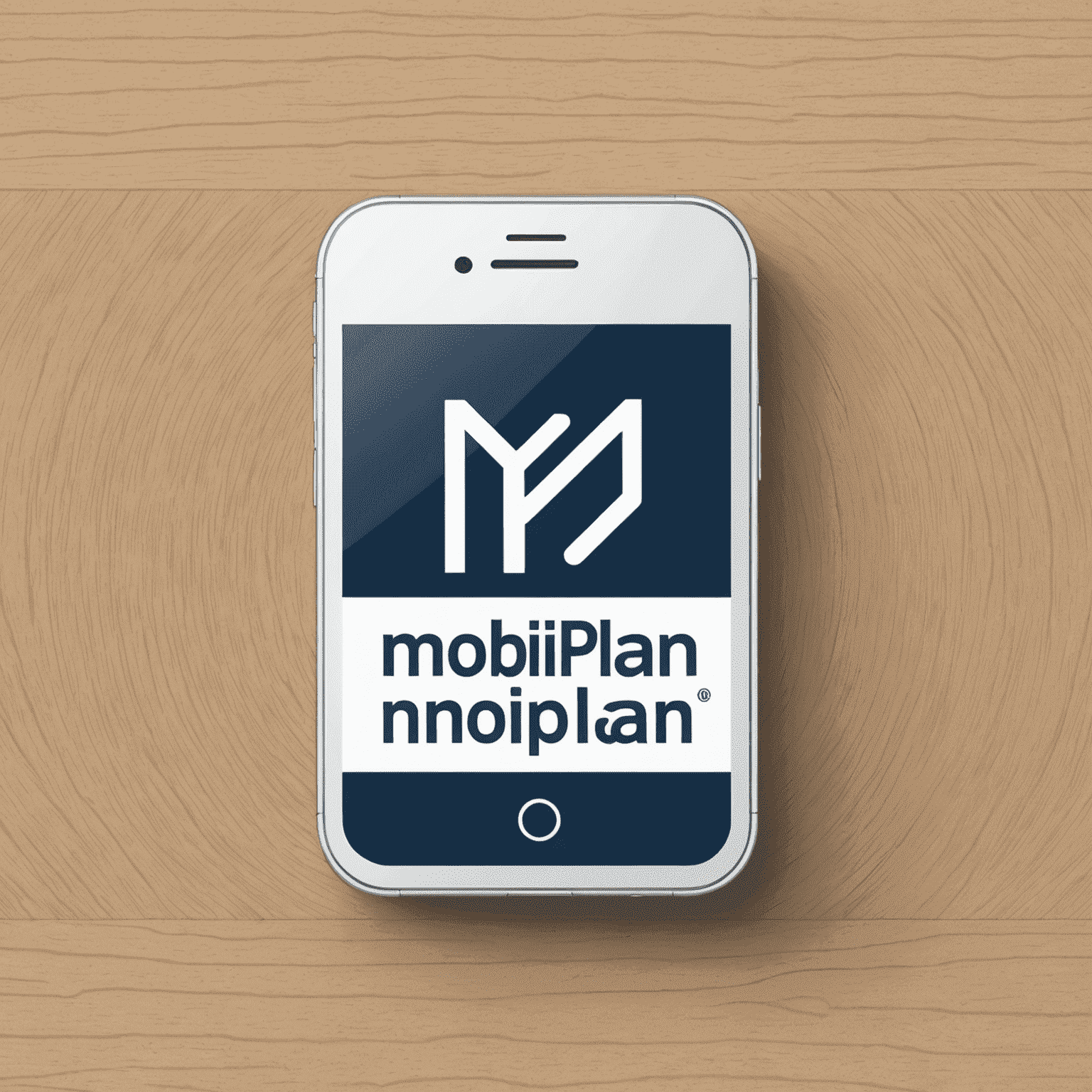 mobiliplan logo - stylized text with a mobile phone icon