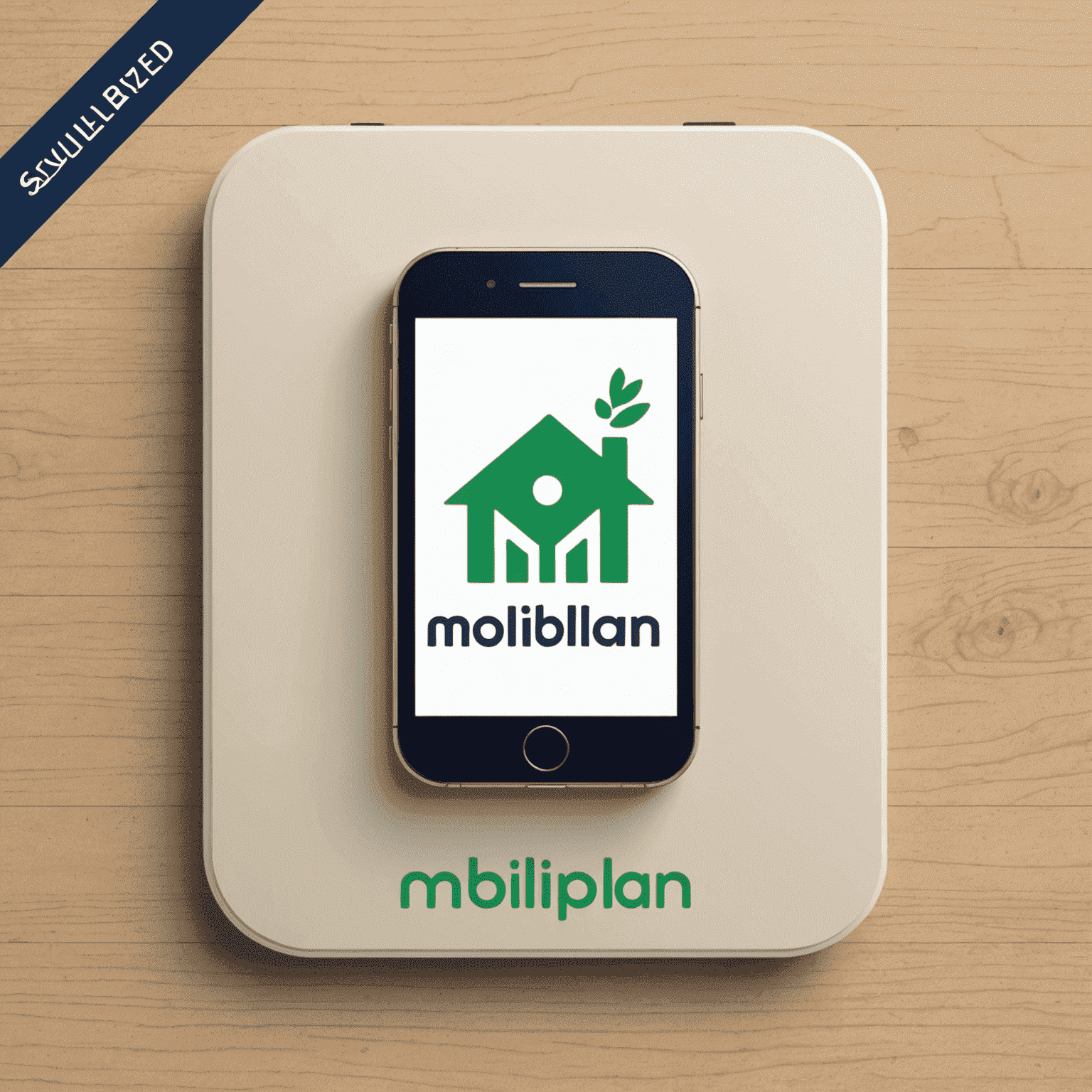 mobiliplan logo - stylized text with a mobile phone icon